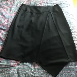 Kenneth Cole Asymmetrical Front Midi Skirt